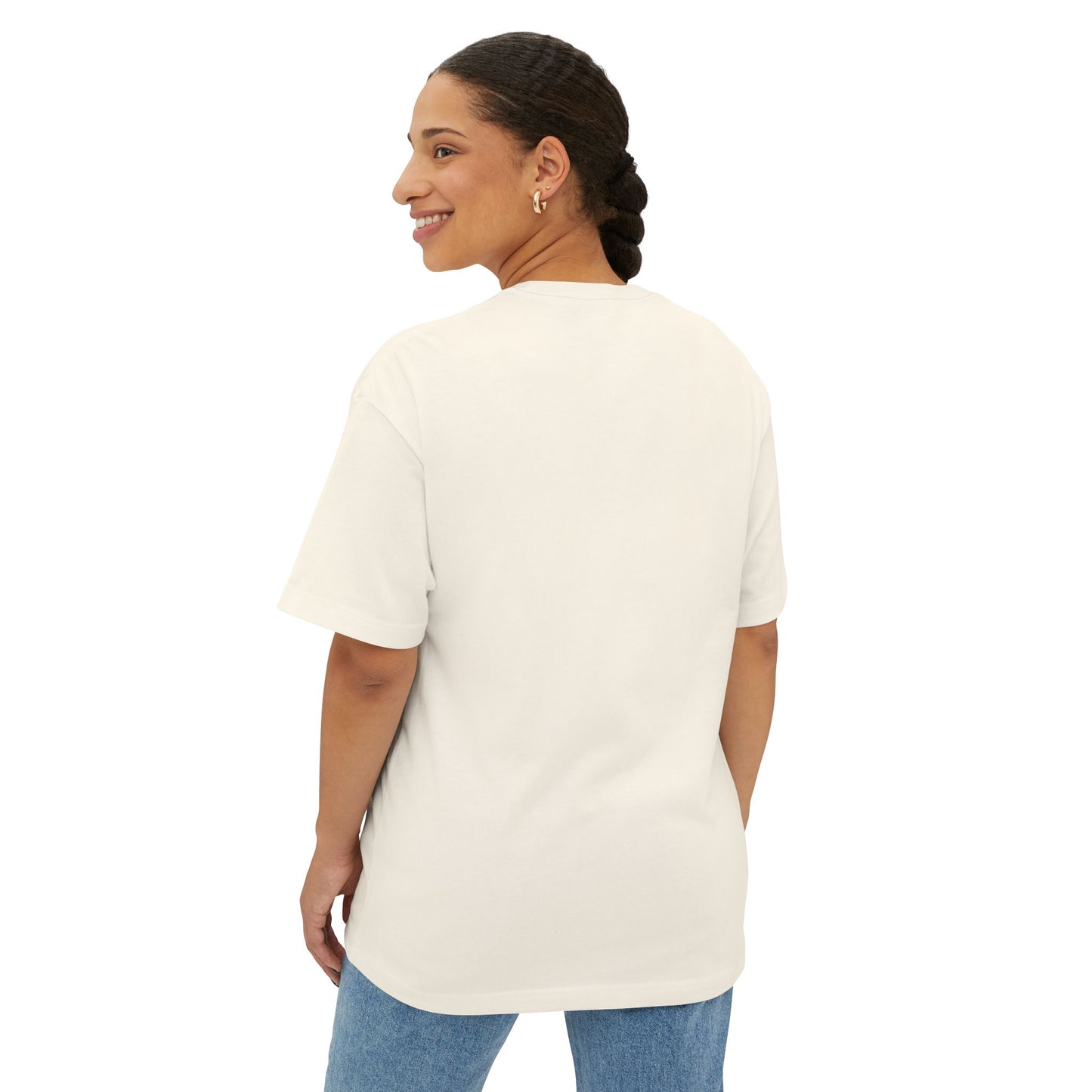 JESUS AND JUSTICE BOXY TEE
