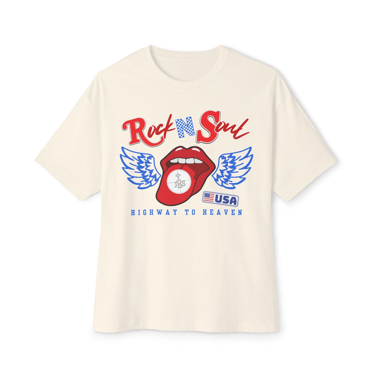 ROCK AND SOUL BOXY TEE