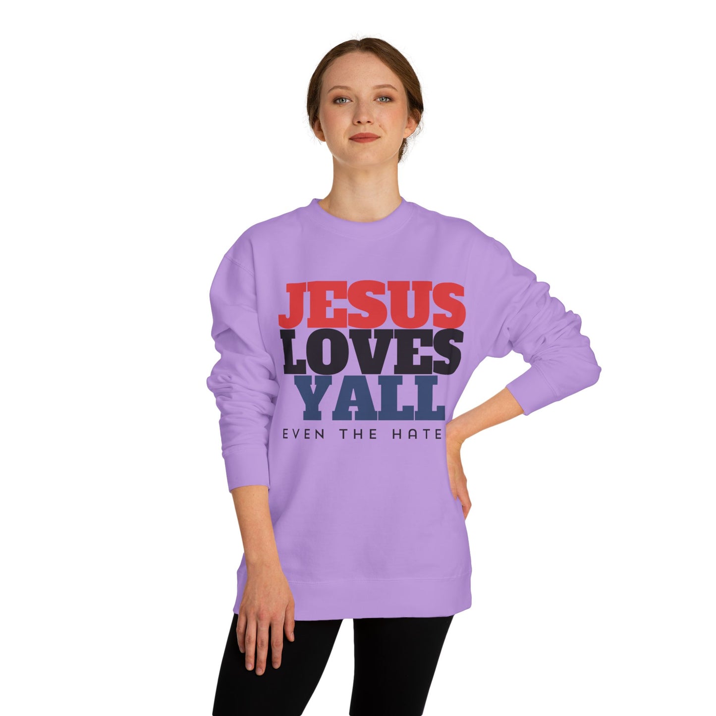 JESUS LOVES YALL SWEATSHIRT