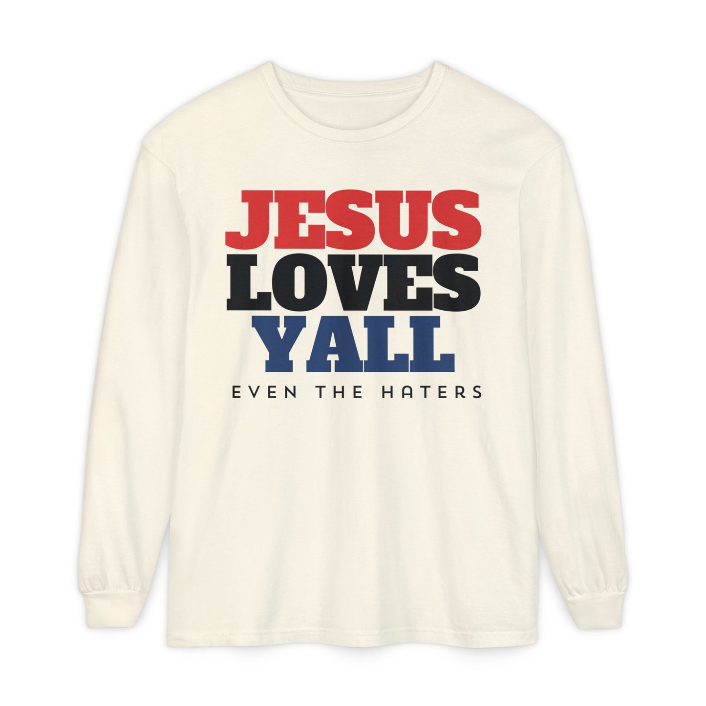 JESUS LOVES YALL LONGSLEEVE TEE