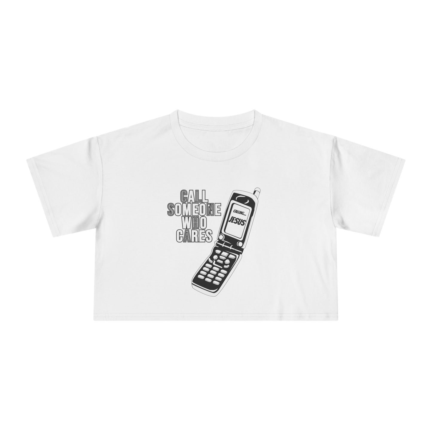 CALLIN JESUS CROP TEE
