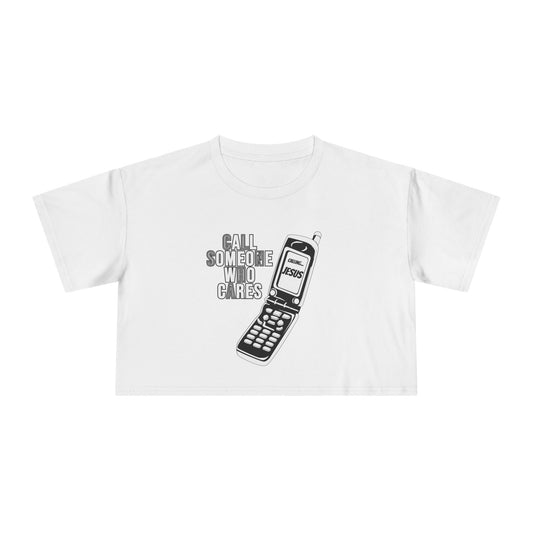 CALLIN JESUS CROP TEE