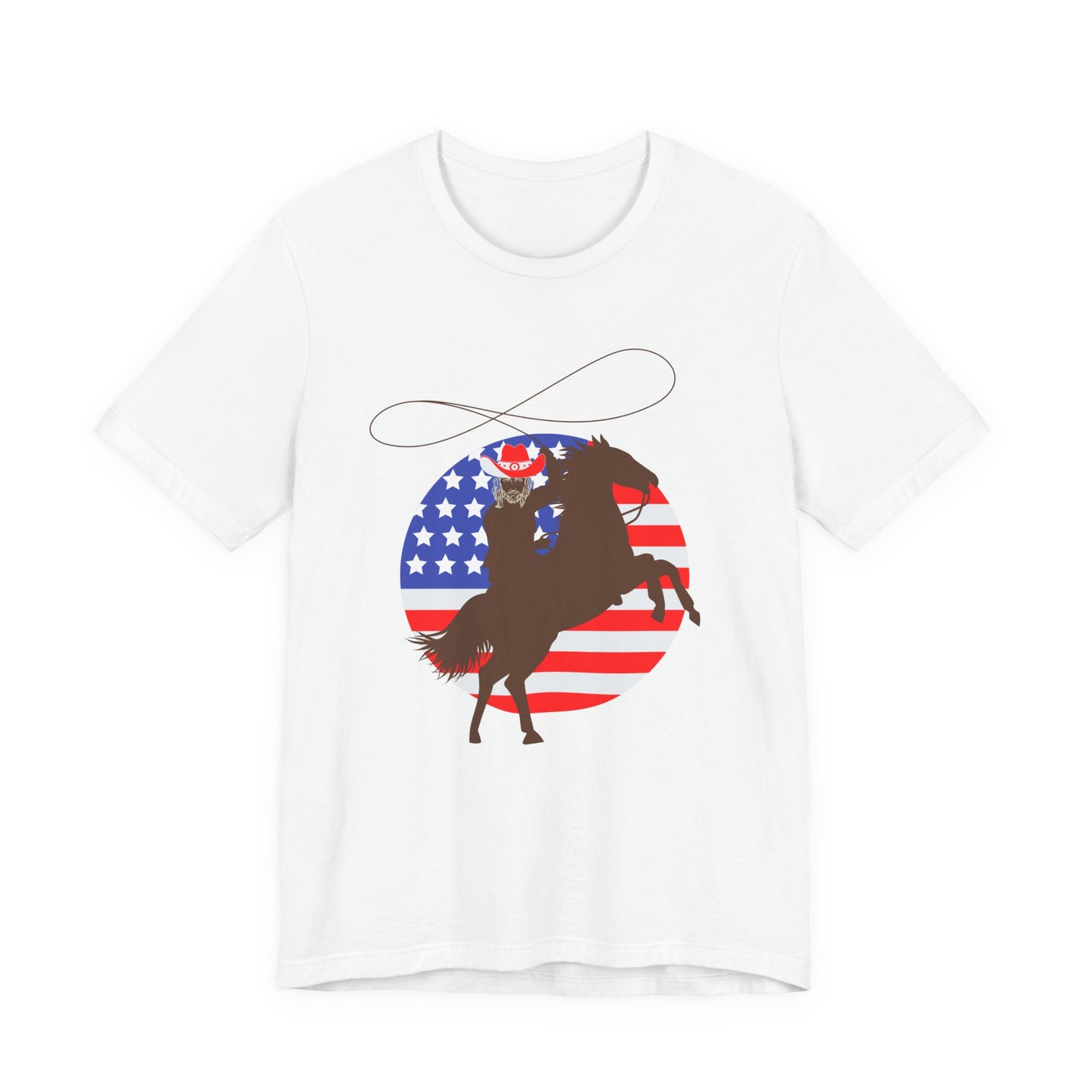 GIDDY UP AMERICA TEE