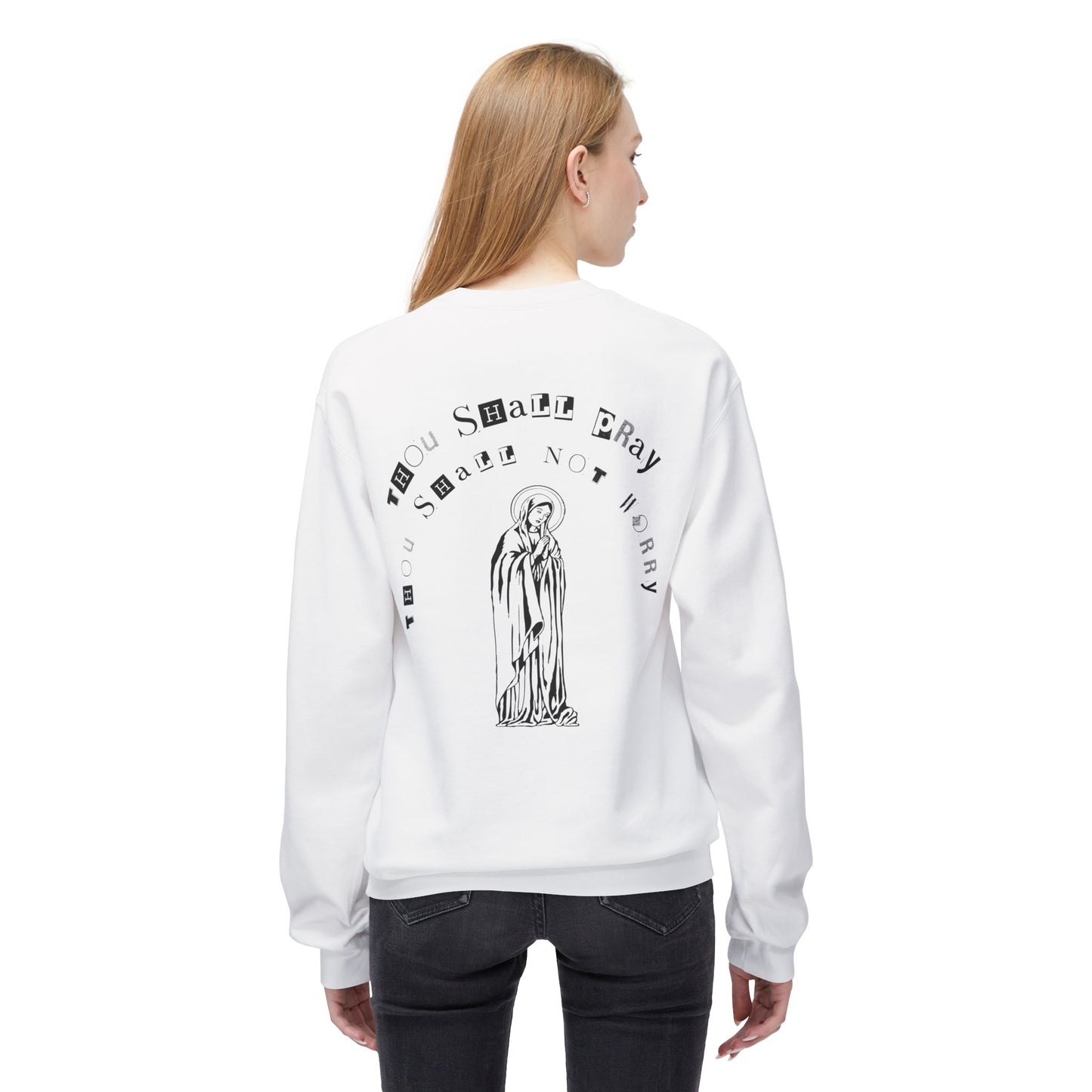 CATHOLIC GIRLS CLUB DONT WORRY SWEATSHIRT