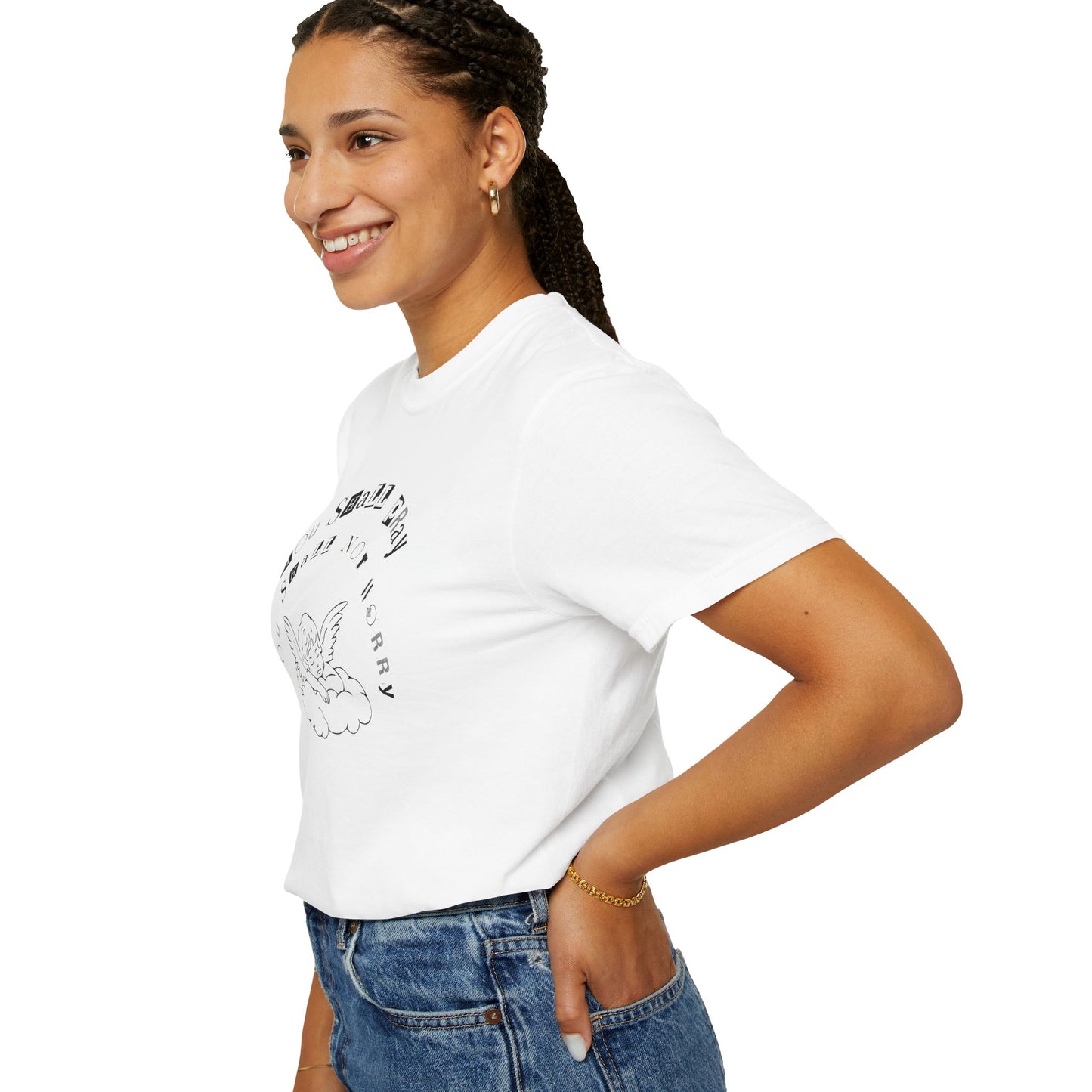 SLEEPING ANGEL THOU SHALL PRAY TEE
