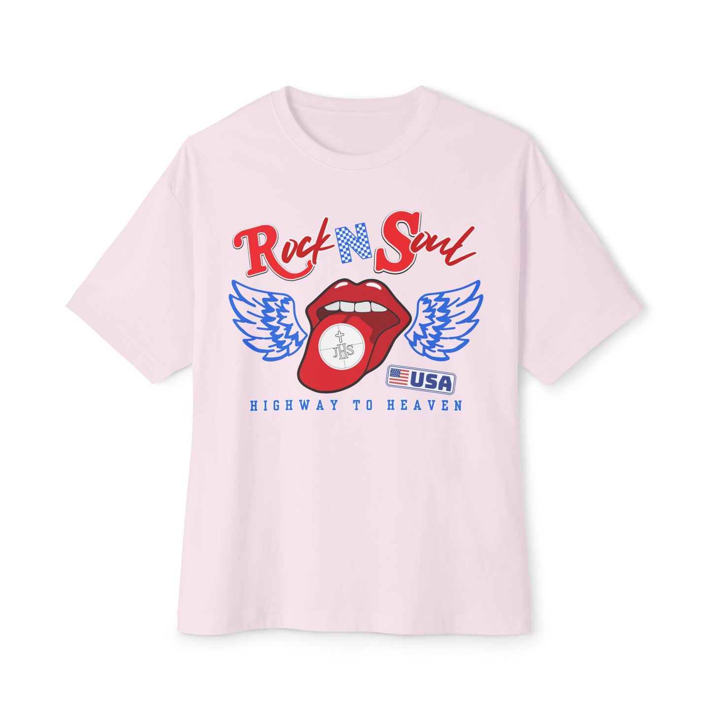 ROCK AND SOUL BOXY TEE