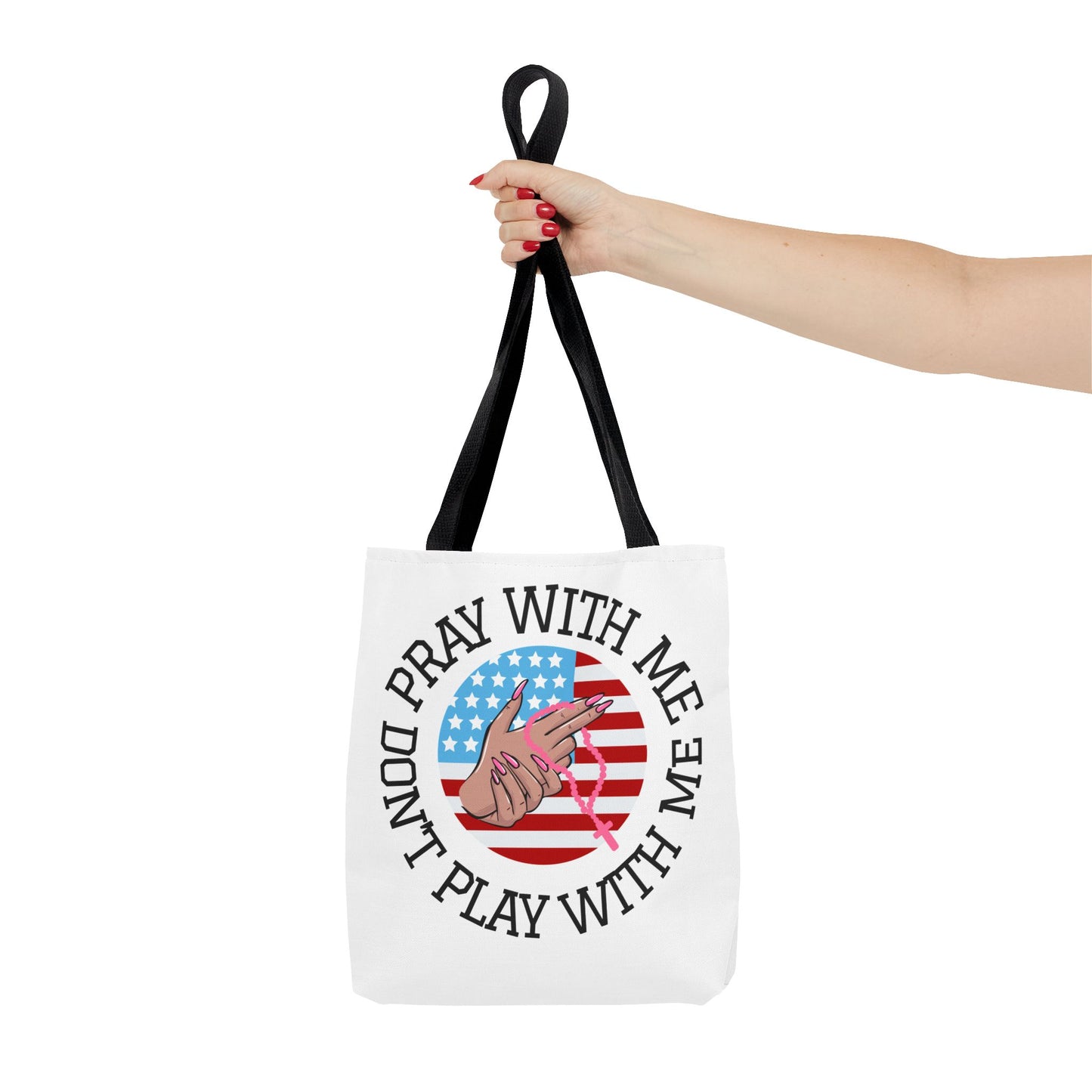 PRAY DONT PLAY TOTE