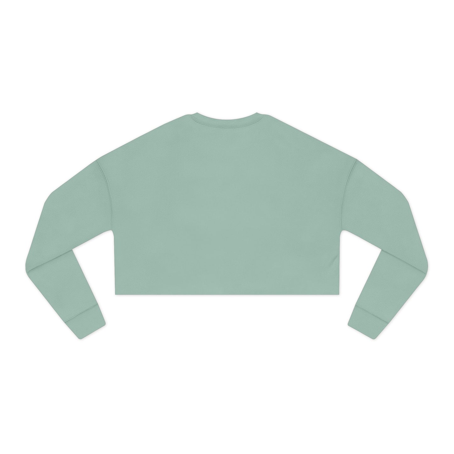 JESUS AND JUSTICE CROP SWEATSHIRT