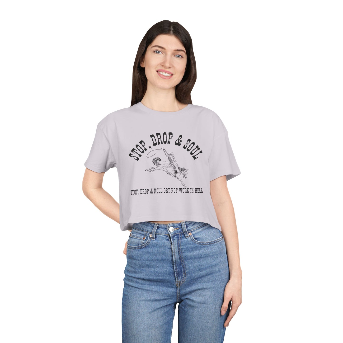 ORT NOT WORK CROP TEE