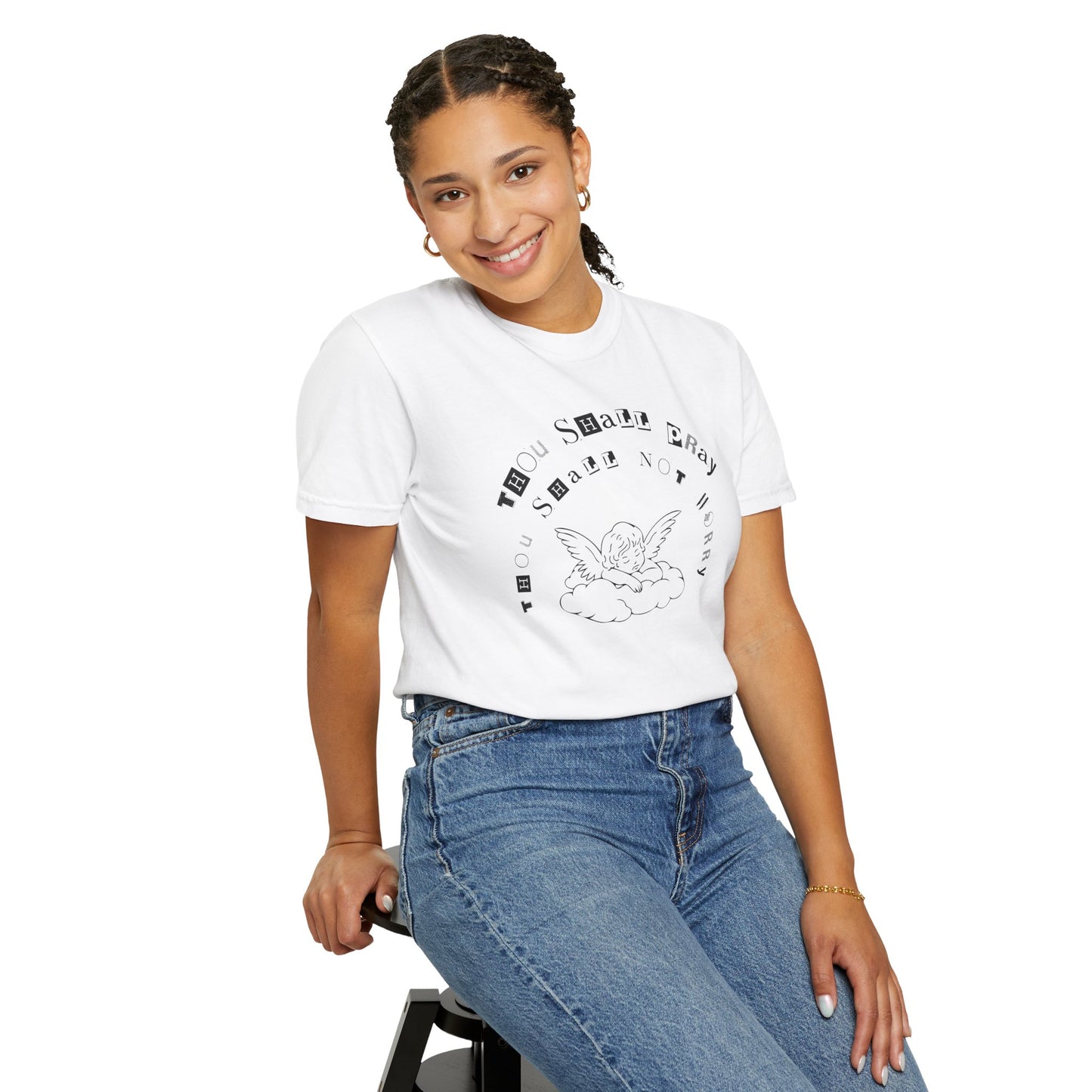 SLEEPING ANGEL THOU SHALL PRAY TEE