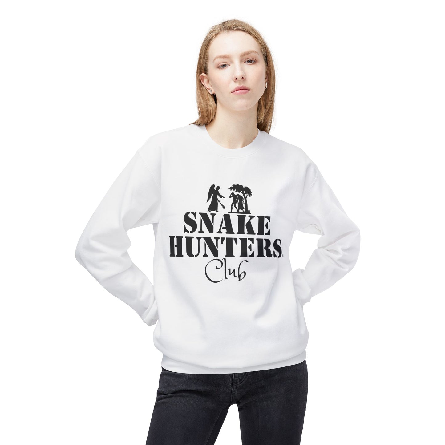 CAST INTO HELL SNAKE HUNTERS SWEATSHIRT