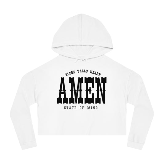 AMEN CROP HOODIE