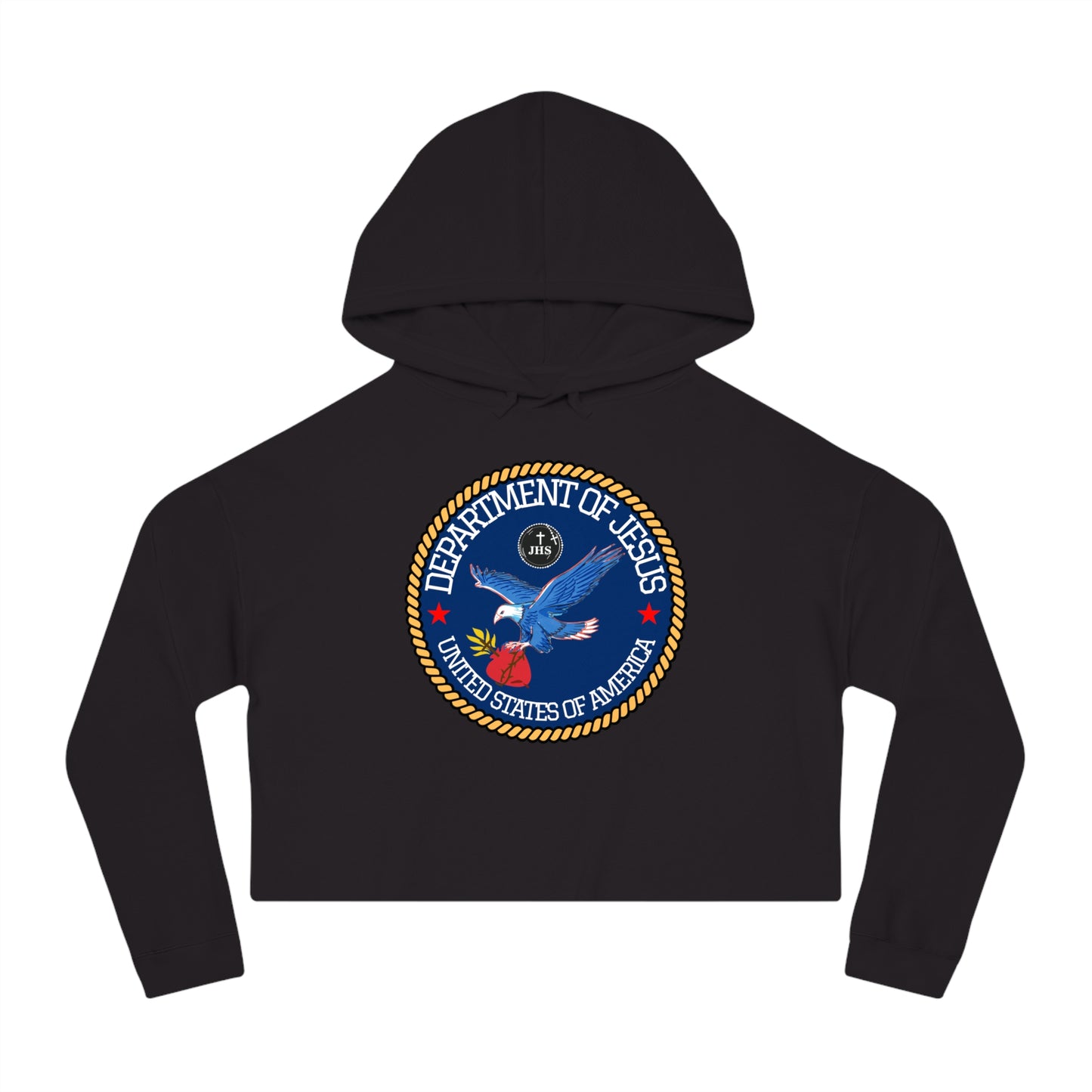 DEPARTMENT OF JESUS CROP HOODIE