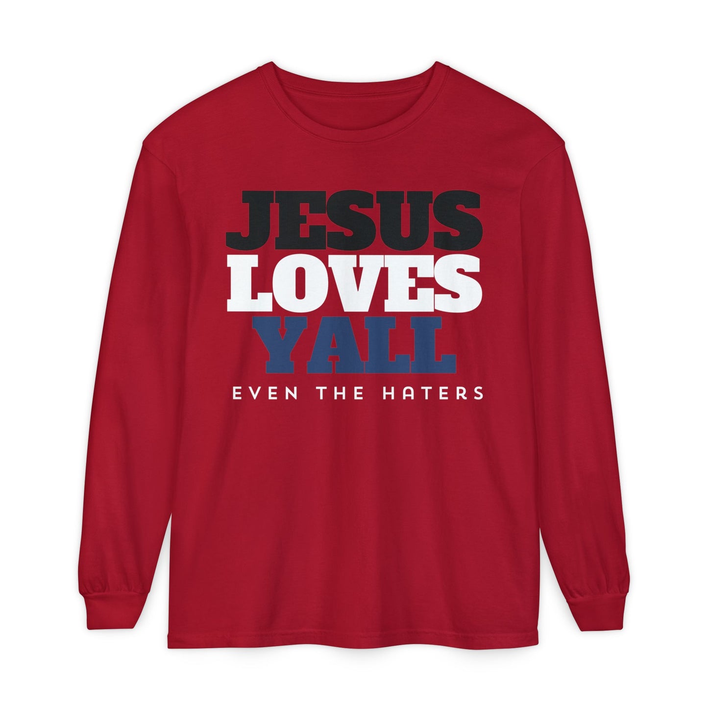 JESUS LOVES YALL LONGSLEEVE TEE