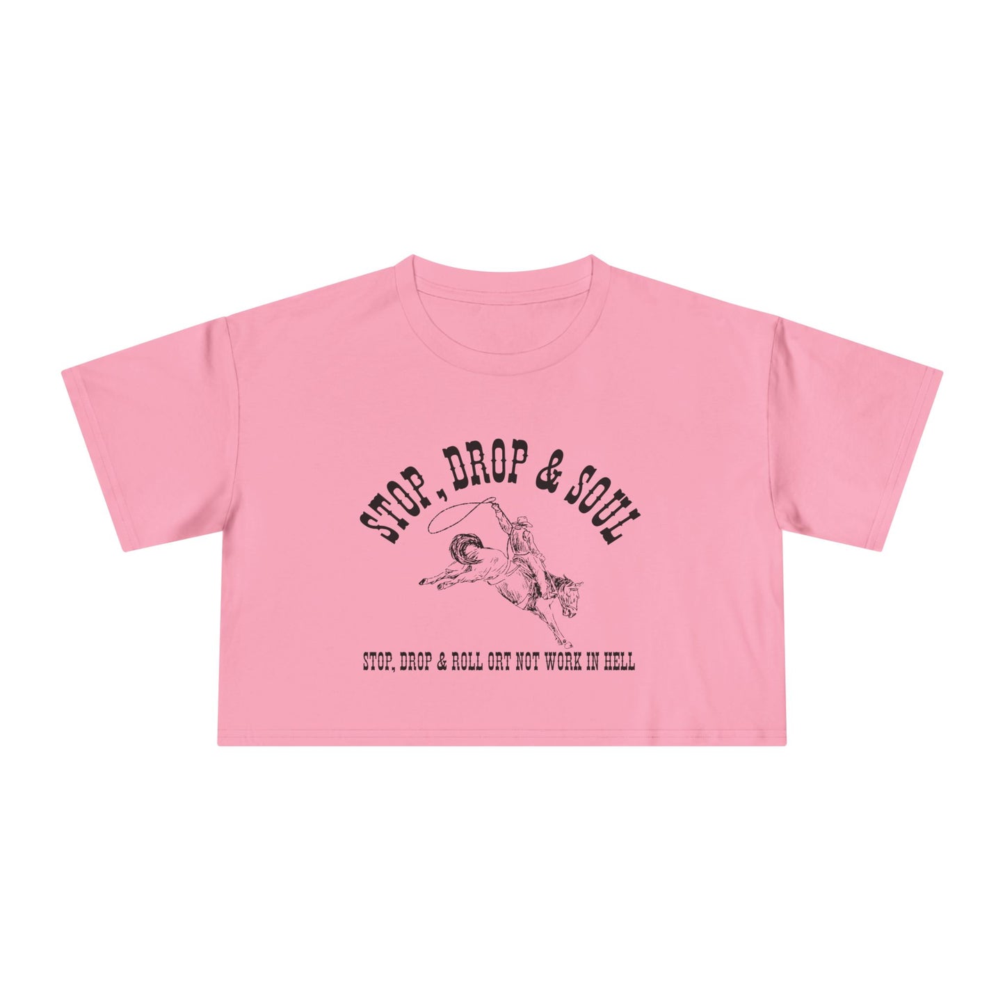 ORT NOT WORK CROP TEE
