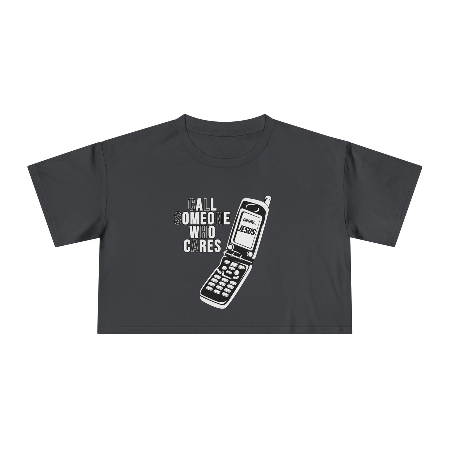 CALLIN JESUS CROP TEE