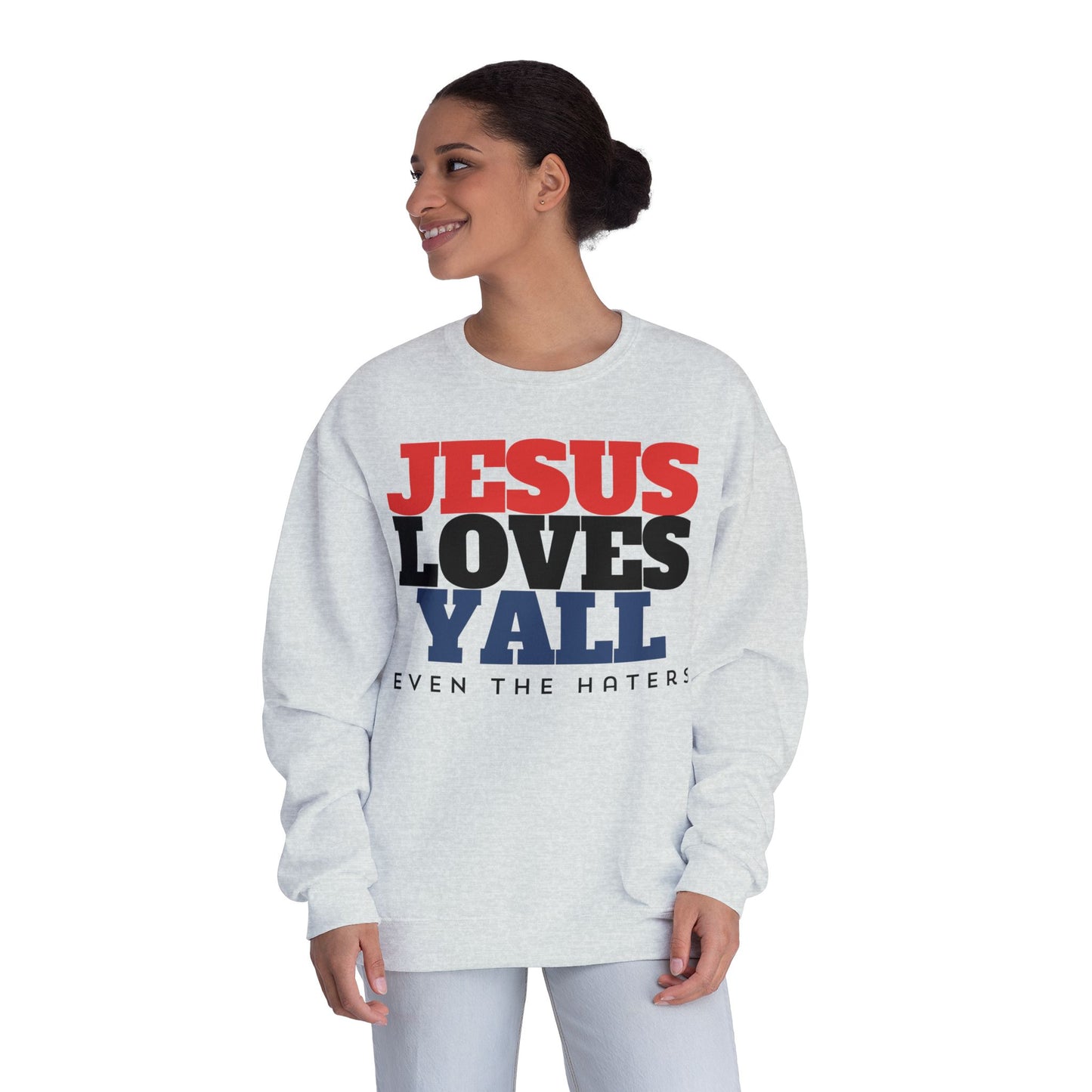 JESUS LOVES YALL SWEATSHIRT